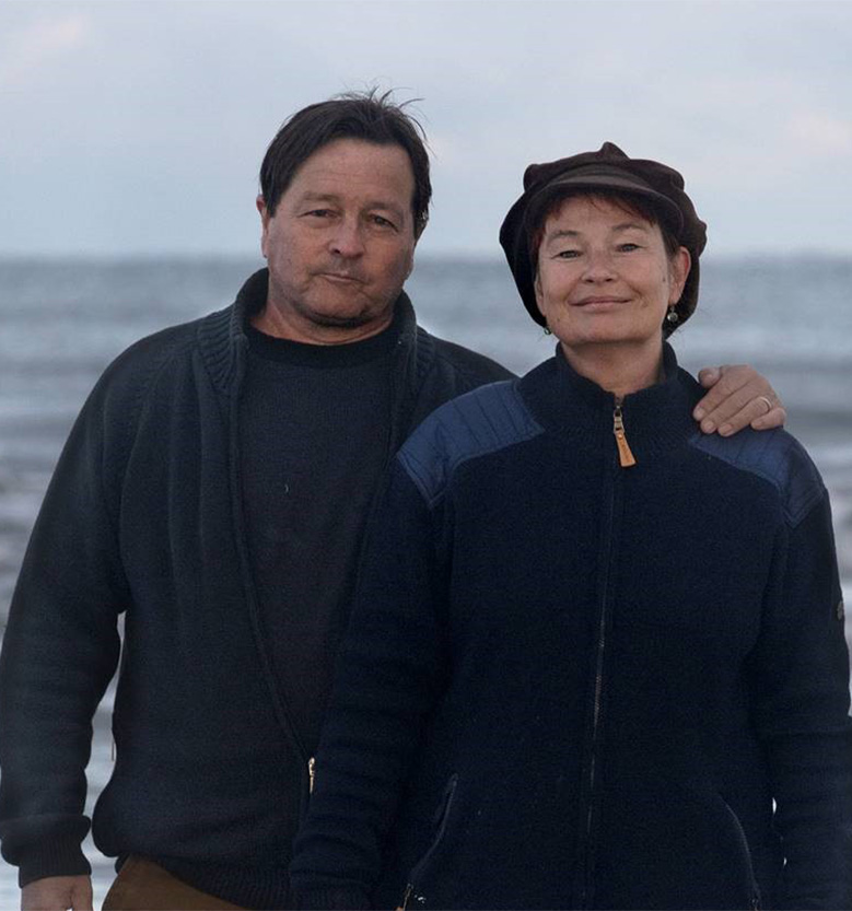 Lise Ringhof og Erik Valeur